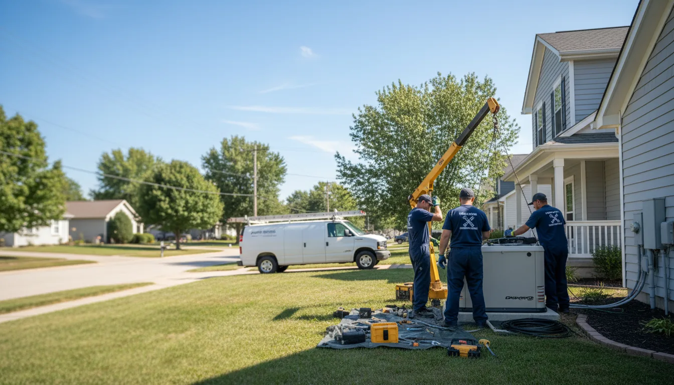 Generator Installation in Hallieford, VA near me
